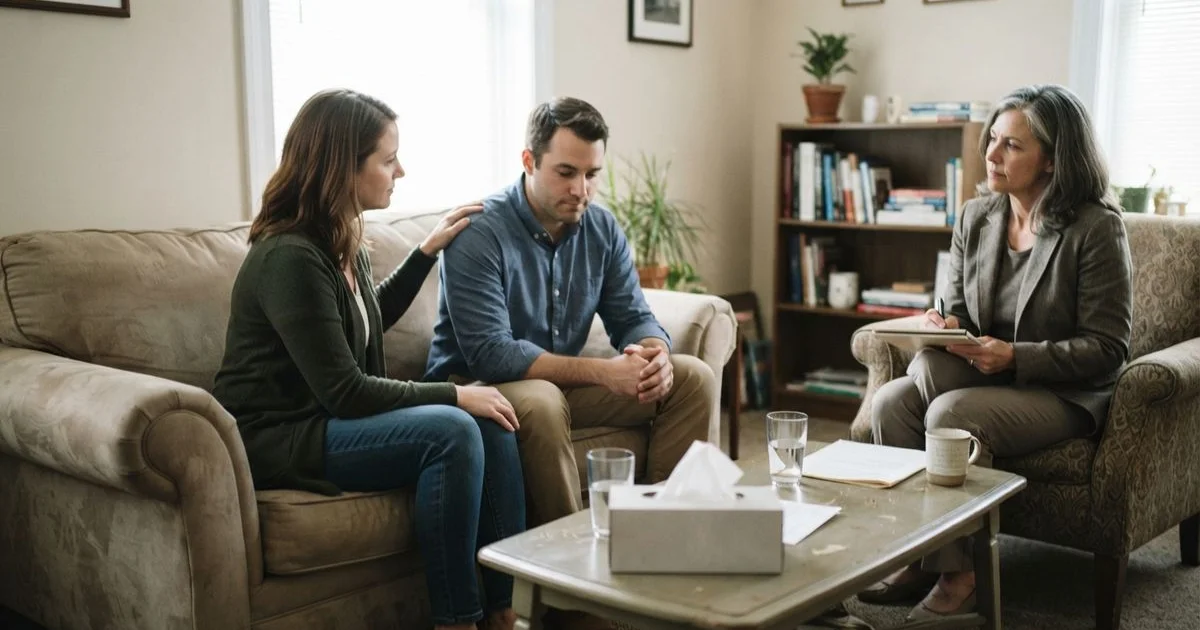 Supporting a partner through therapy without taking over their process